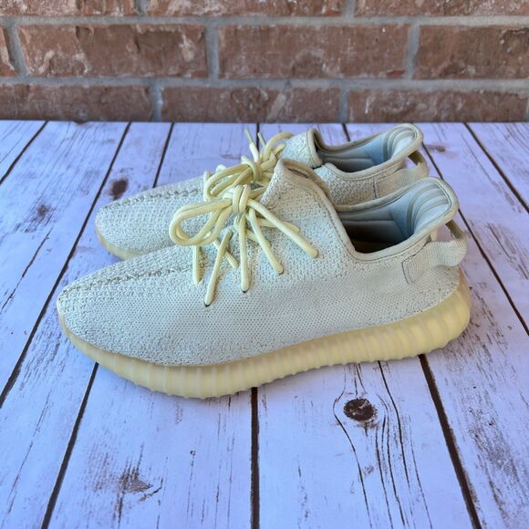 Adidas Yeezy Boost 350 V2 Kanye Butters Shoes Sneakers Sz 8.5 main image 12